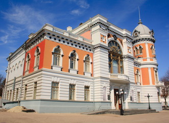 Old House in Ulianovsk. Russia.