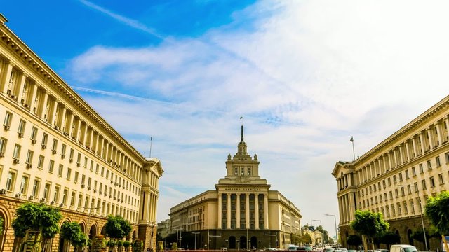 Old National Assembly in Sofia, Bulgaria