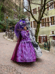 Fototapeta na wymiar Carnaval de Venise d'Annecy