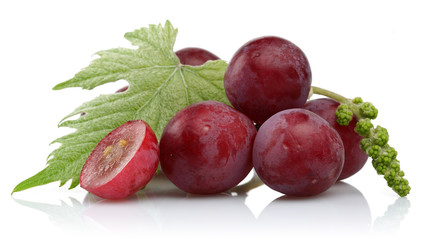 red grapes