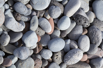 fond graviers roulés de plage 
