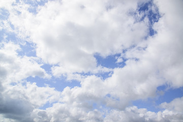 blue sky and cloud