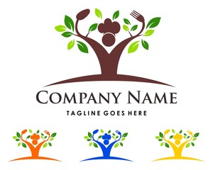 Obraz premium chef organic