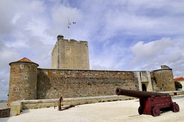 Ancient fortress Vauban in Fouras, France