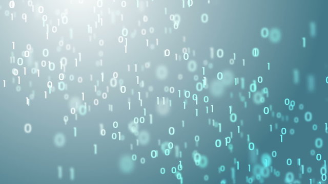 Bytes Paricles World with alpha channel