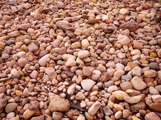 Close Up of Rocks on the ground