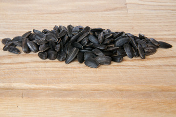 sunflower seeds isolated