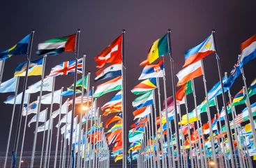 Foto op Aluminium world national flags © chungking