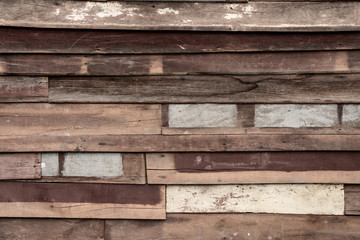 Vintage pattern of old wood textured