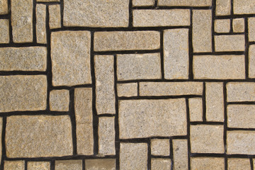 dressed wall retro brown brick texture