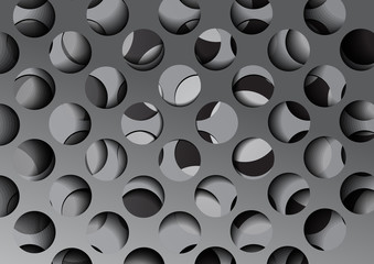 Vector : Abstract hole background