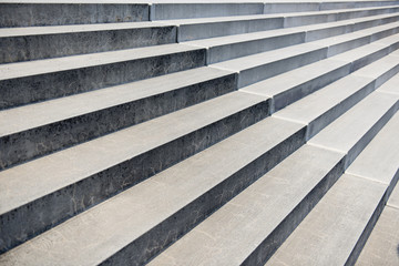 concrete stairs perspective
