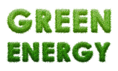Plakat green energy