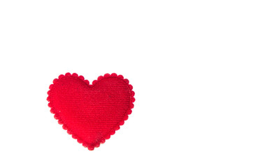 red valentine heart
