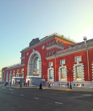 Вокзал в городе Курск