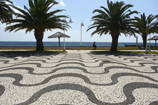 Madeira, Promenade von Santa Cruz