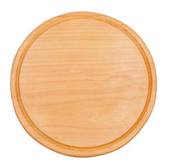 wooden round board for pizza