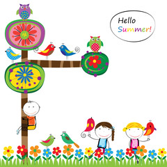 Obraz premium Summer time