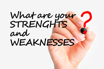 What are your strengths and weaknesses interview question