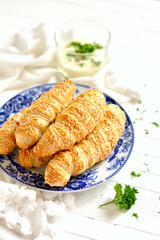 chicken breast in puff pastry 