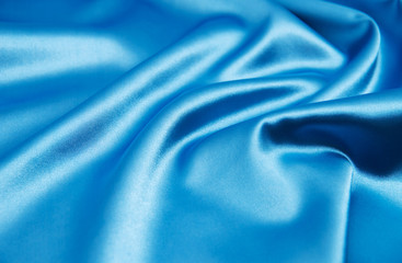 blue satin