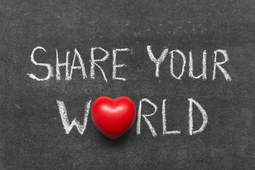 share your world
