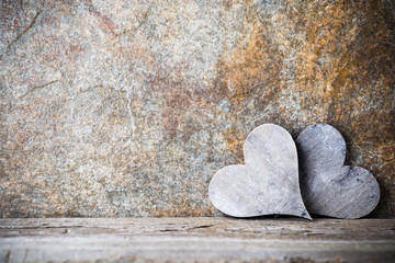 Obraz premium Rustic heart.