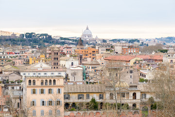 Fototapeta na wymiar Landscape of Rome