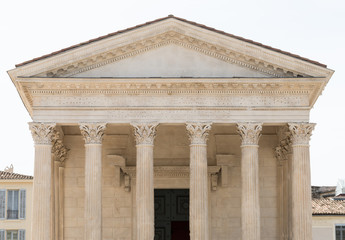 Obraz premium Maison carrée à Nîmes