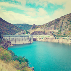 Obraz na płótnie Canvas Dam in Spain