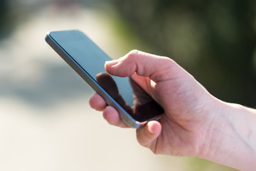 Typing on Smart Phone