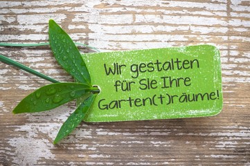 Wir gestalten für Sie Ihre Garten(t)räume!