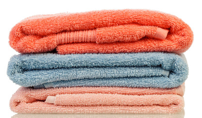 Stack from bath towels