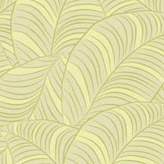 Green leaves vector background