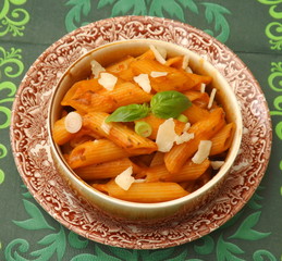 Nudeln in Tomatensauce