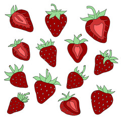 Strawberry set.