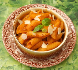 Nudeln in Tomatensauce