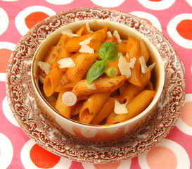 Nudeln in Tomatensauce