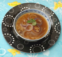 Zwiebelsuppe