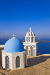 Fototapeta na wymiar Santorini church - Greece