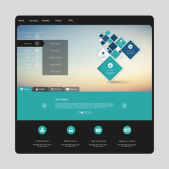 Vector Business Website TEmplate