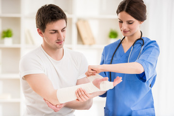 Fototapeta premium At doctor's