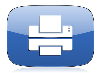 printer icon print sign