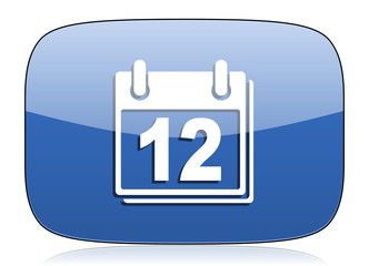 calendar icon organizer sign agenda symbol