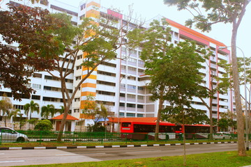 Obraz premium Town Singapore, Tampines New Town 