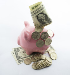 coins rows and dollars for life