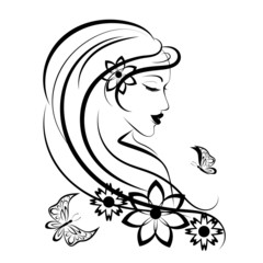 Floral Girl