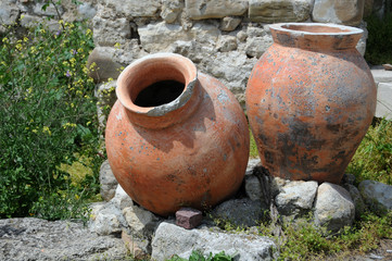 Ancient Amphorae in Nesebar