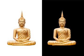 Foto auf Acrylglas Buddha golden buddha