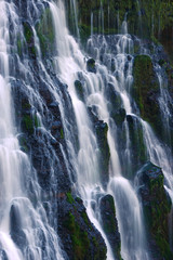 Plakat burney falls in california